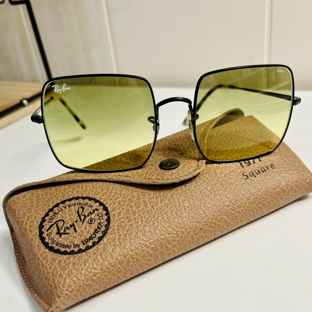 Ray-Ban Evolve 1971 Yellow Sunglasses